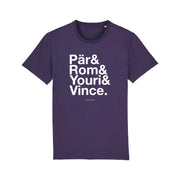 Pär & Rom & Youri & Vince - T-shirt